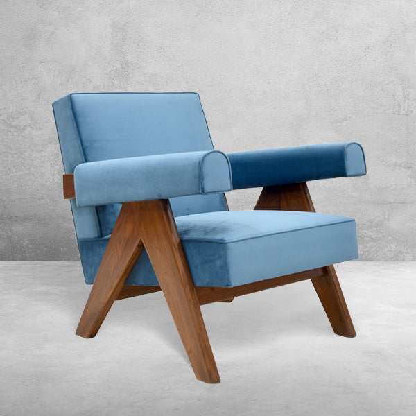 Pierre Jeanneret Upholstered Easy Chair PJ/129