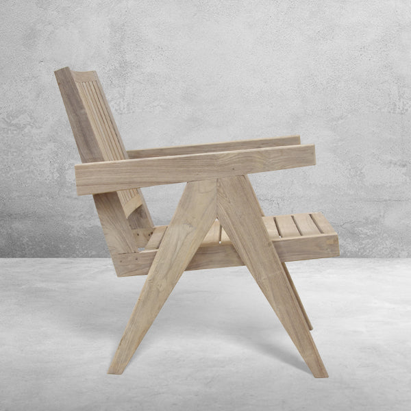 Pierre Jeanneret Slatted Easy Chair PJ/303